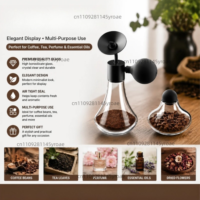 Essential Oils - Cam Aroma Numune Şişesi Kahve Çekirdeği