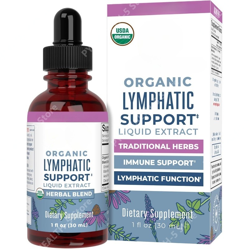 Echinacea - Lenfatik Destek Damlaları Organik Lenfatik Temizleyici