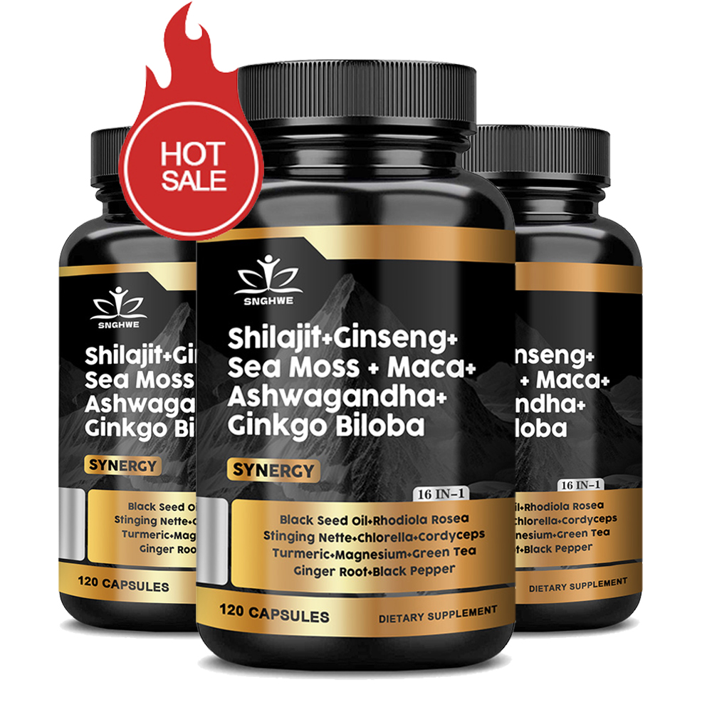 Ginger Tea - Shilajit Takviyeleri Ginseng ve Deniz Yosunu