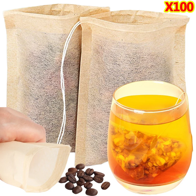 Herbal Tea - 100 Adet Çay Poşetleri İpli Filtre