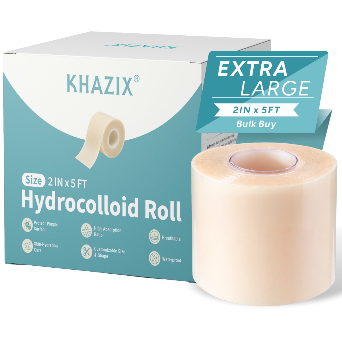 Lavender Oil - KHAZIX Hidrokolloid Bandaj Rulosu 5 cm
