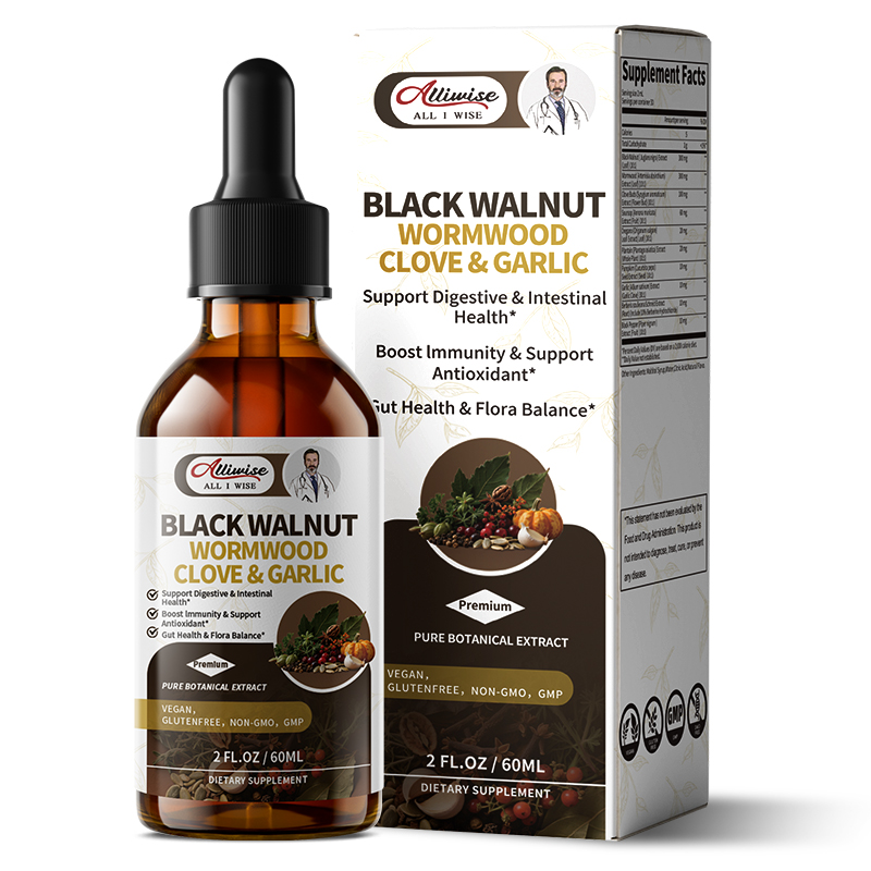 Herbal Supplement - Alliwise Siyah Ceviz Lila Damlası, Pelin