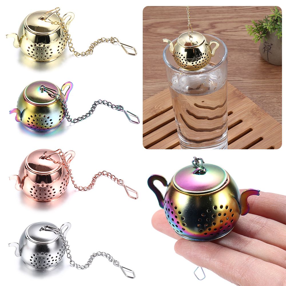 Herbal Tea - Çaydanlık şekli çay süzgeci paslanmaz çelik