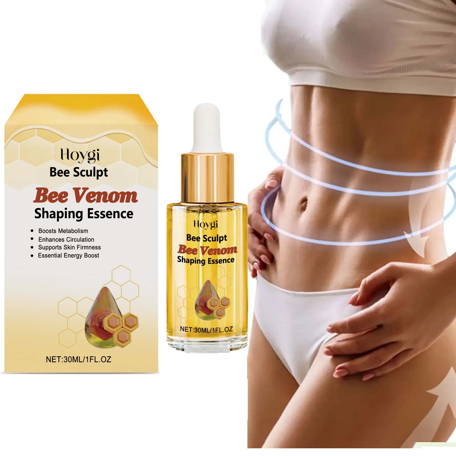 Ginger Tea - Arı Zehiri Şekillendirici Yağ Sıkılaştırıcı Kaldırma
