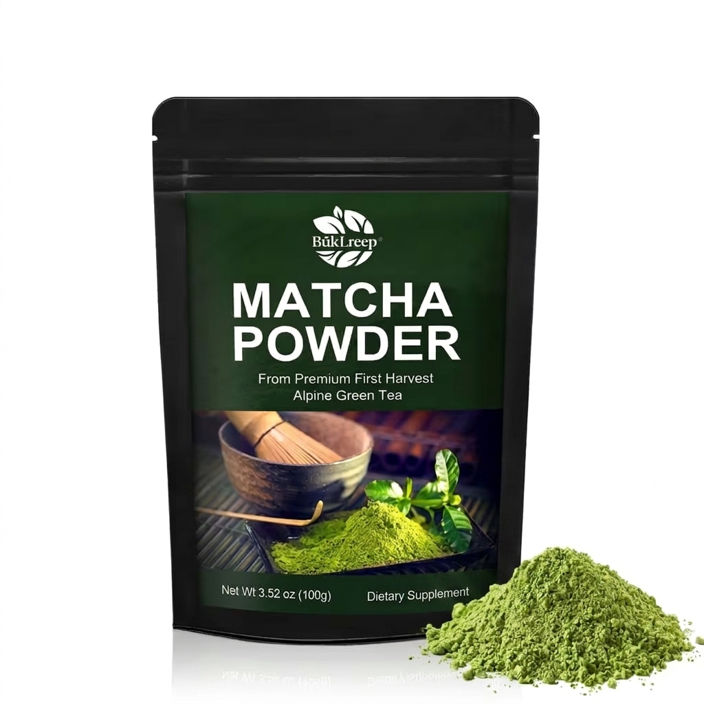 Herbal Tea - Matcha Tozu, Doğal Enerji Verici ve