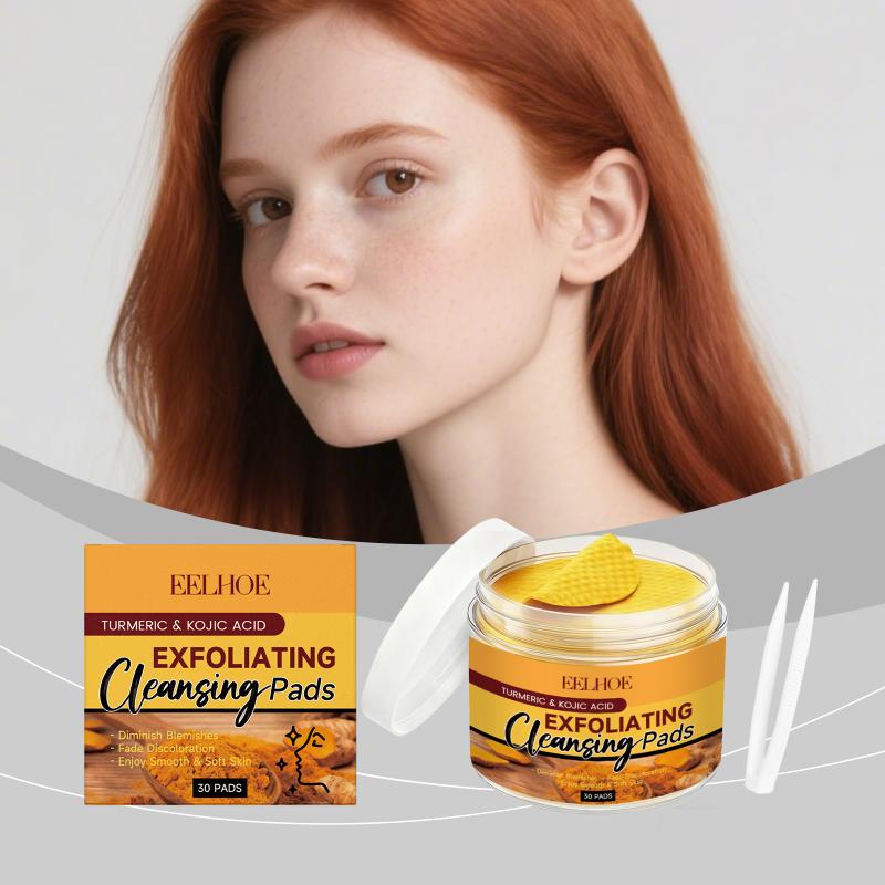 Turmeric - Zerdeçal Kojik Asit Temizleme Pedi Nazikçe
