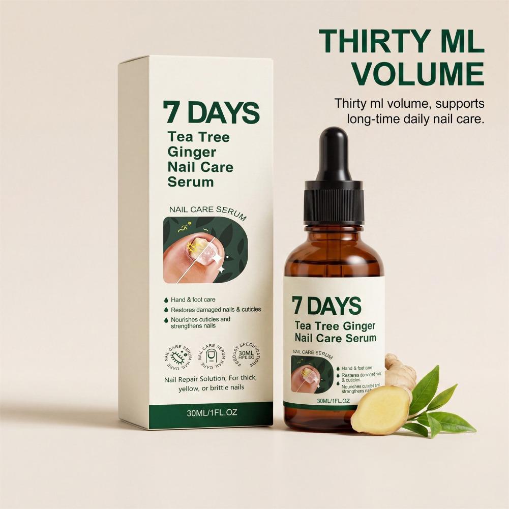 Ginger Tea - Tırnak Güçlendirici Sertleştirici Serum, Zencefil Çay