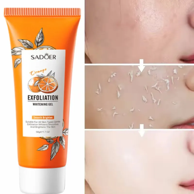 Echinacea - Turuncu Peeling Jeli Yüz Ovma Nemlendirici