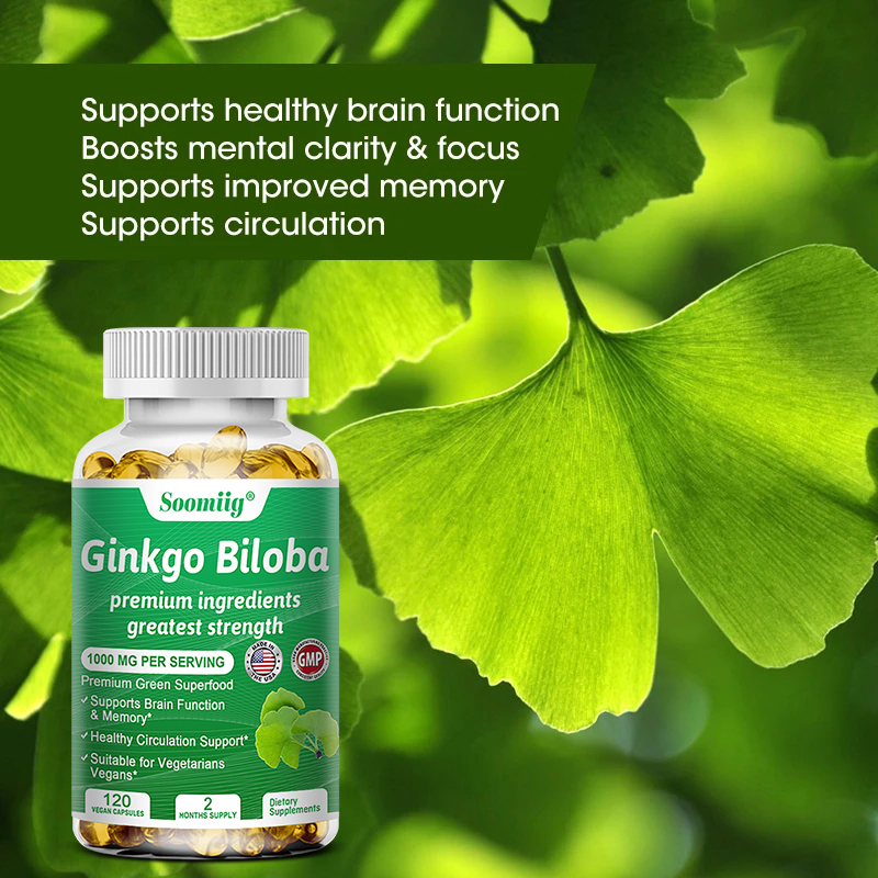 Ginger Tea - Ginko Biloba Kapsülleri - Hafıza ve