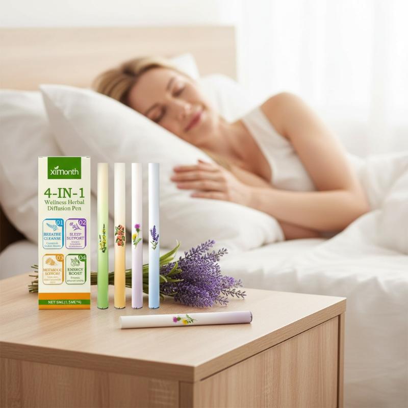 Herbal Tea - 4'ü 1 Arada Bitkisel Difüzör Seti