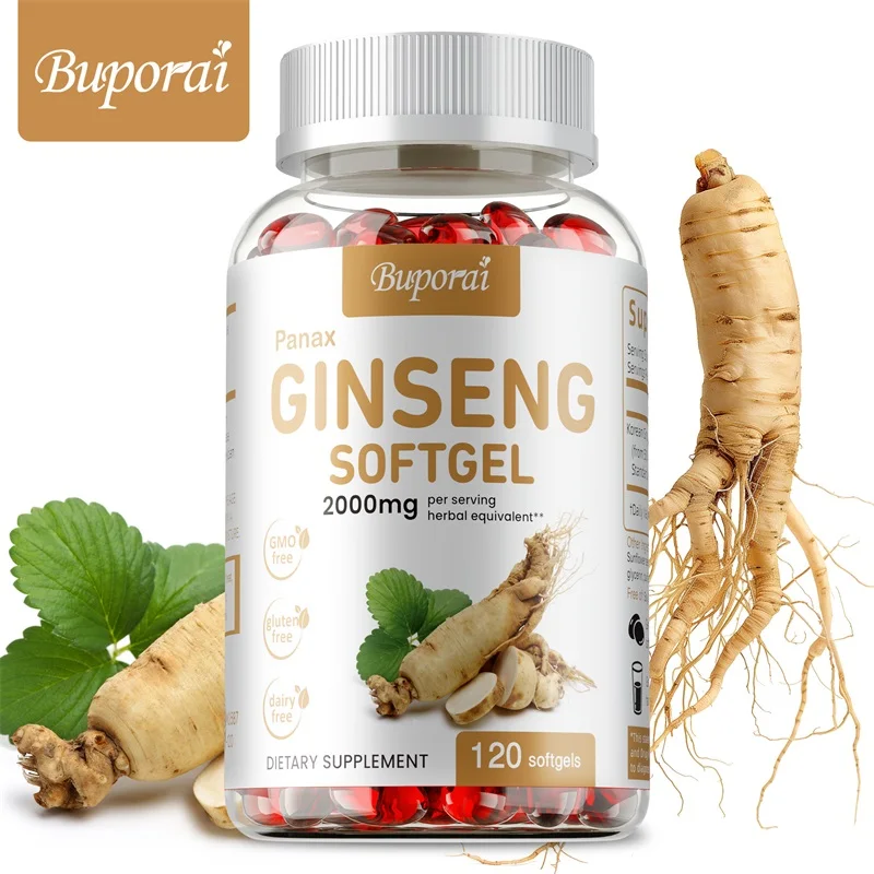 Ginger Tea - Kırmızı Panax Ginseng Kapsülleri - Bağışıklık,