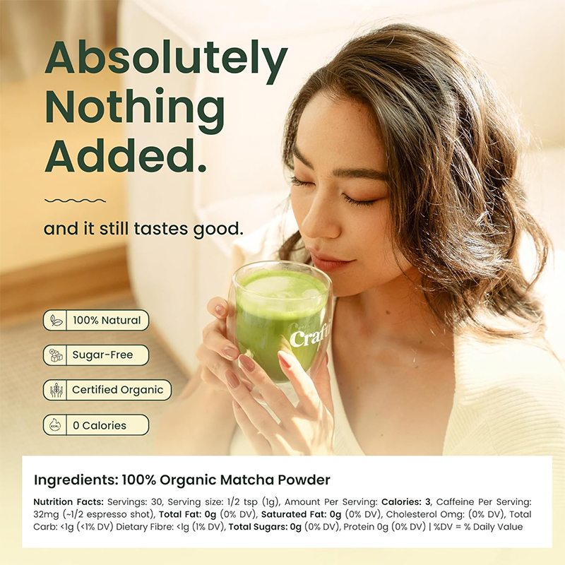 Matcha Tozu, Doğal Enerji Veri - Herbal Tea incelemesi ve fiyatı