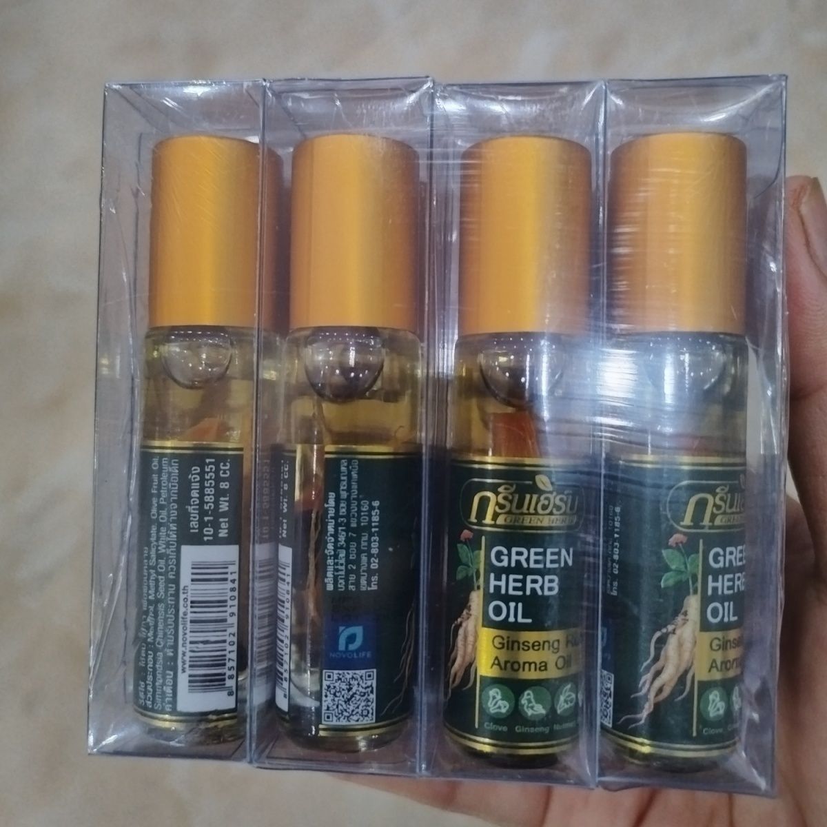Tayland Naneli Ginseng Roll-On - Ginger Tea incelemesi ve fiyatı